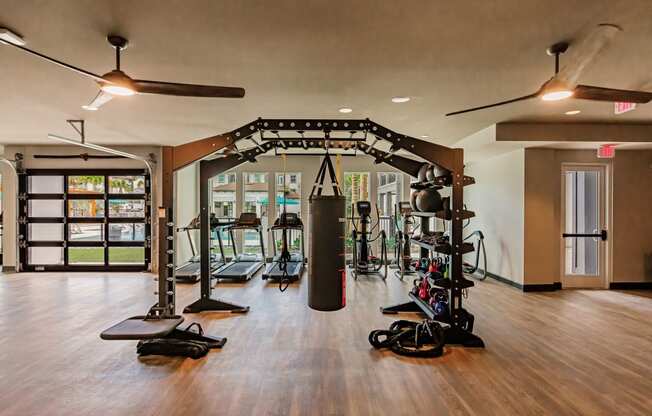 Fitness Center at Harrison Apartments, Sarasota, FL