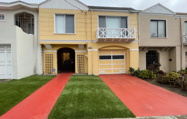 Three Bedroom Home in the Sunset District in San Francisco