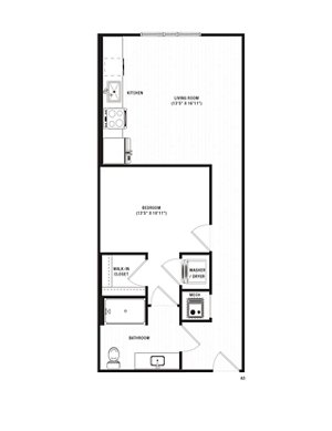 1 bed, 1 bath, 759 sqft, $1,604