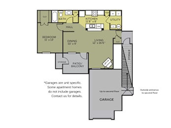 1 bed, 1 bath, 817 sqft, $1,481