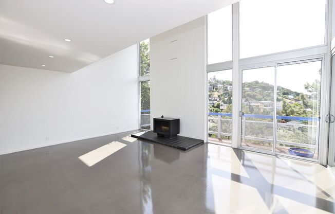 Stunning Mid-Century Modern 3 Bed/ 2 Bath Architectural Home with Breathtaking Views in Belmont Hills - Available Now!