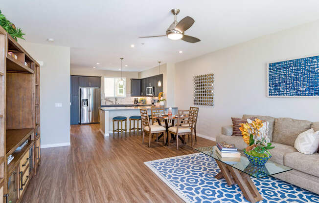 Living room at Salerno, Chula Vista, CA, 91913