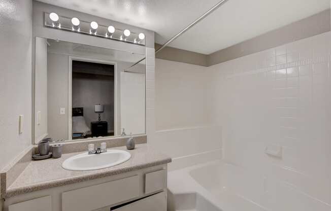 bathroom at Desert Vistas Apartments, Las Vegas, Nevada, 89142