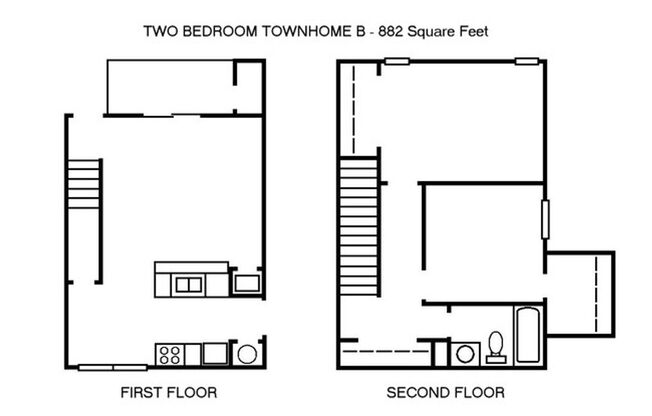 2 beds, 1 bath, 882 sqft, $1,251, Unit 136
