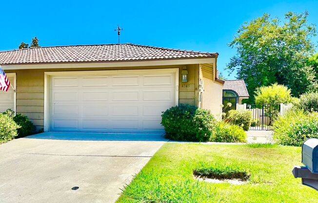 Lovely Detached Single Story in the very desirable Pala Mesa Fairway Villas Community, Large Backyard, Across from the Pool!