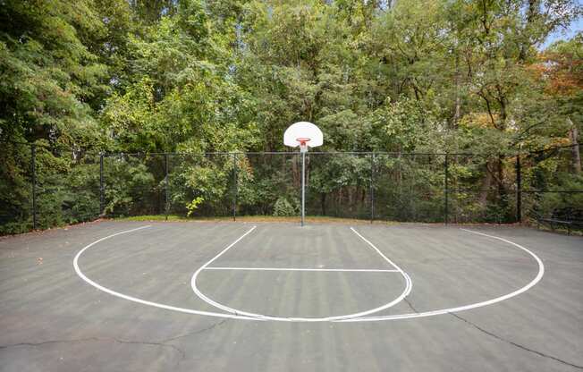 The basketball court at Northridge Crossings