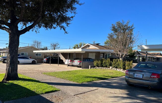 Single-story Two Bedroom, One Bath with Interior Laundry & Private backyard