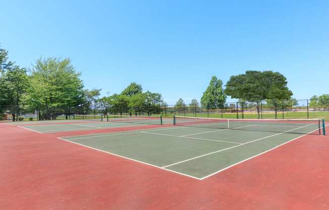 Tennis Courts  at 444 Park Apartments, Richmond Heights, Ohio