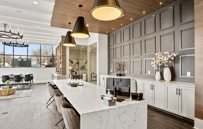 Front desk office area