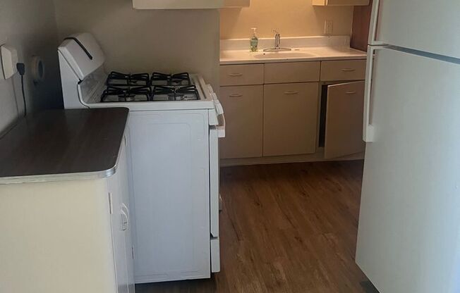 Cozy 1Bd 1Ba apartment with new appliances w/ gas utility included! Available now! Call me today