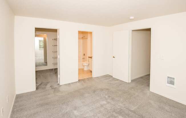 Hathaway Court Vacant 3x2 Primary Bedroom and Bathroom