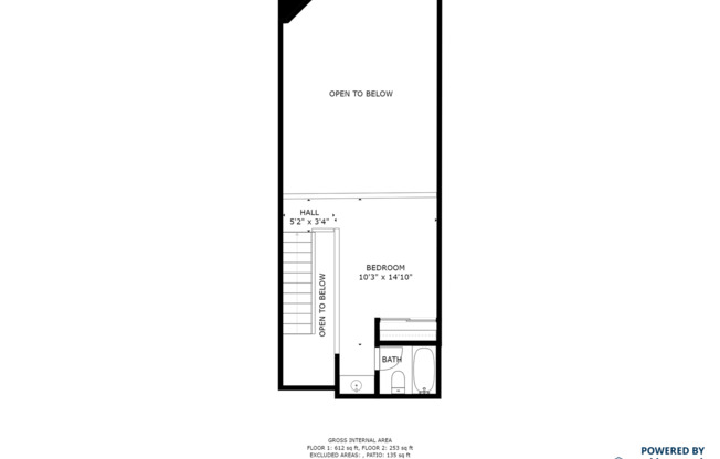 1 bed, 2 baths, $3,400, Unit Unit 8