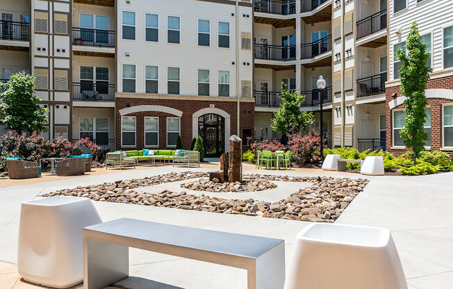 Outdoor Patio at Allure Apollo, Maryland