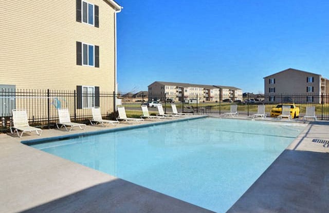 Invigorating Swimming Pool at Ross Estates Apartments, MRD Conventional, Lawton, OK, 73505