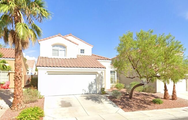 Three bedroom and 3 bath Summerlin home