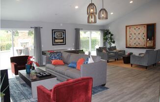 Newly Remodeled Clubhouse at Park West Apartments, Chino