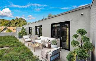 Patio at The Glover House, Washington, 20007