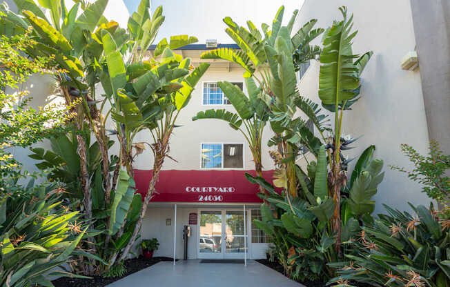 the building in which the hotel is located