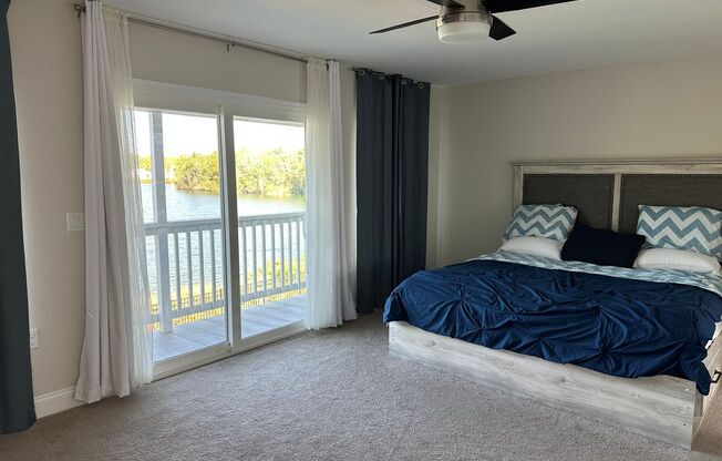 Gorgeous 3 bedroom, 3 full bath, gourmet kitchen, water views, lawncare included