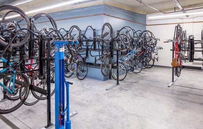 365 Nicollet Bicycle Storage Room