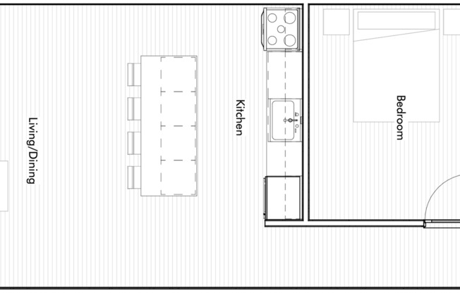 1 bed, 1 bath, 635 sqft, $1,850, Unit Unit 302