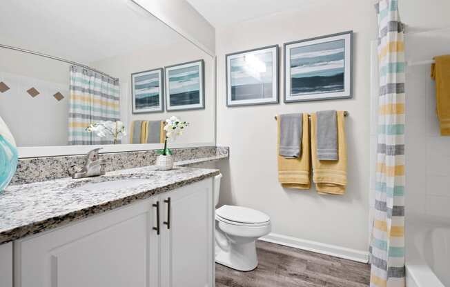 Large bathroom vanities at Verona at Boynton Beach in Boynton Beach, FL