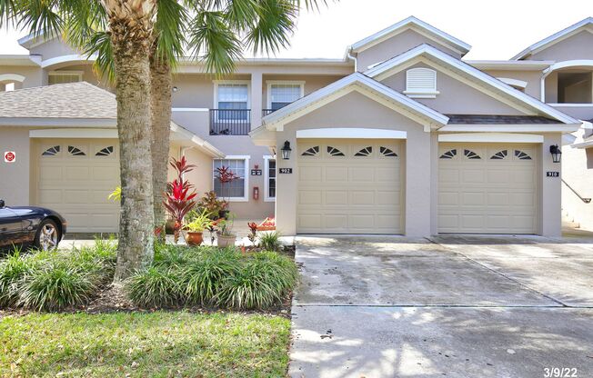 Premier 2/2 Spacious Condo with a Screened Patio and 1 Car Garage in Gated Golfing Community of Veranda at Lake Hart - Lake Nona!