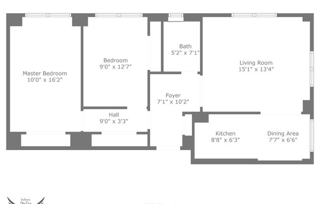 2 beds, 1 bath, 800 sqft, $1,095, Unit 401