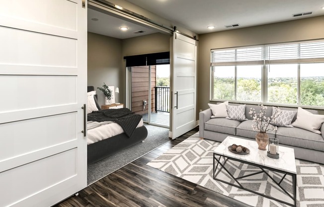 Open Concept floor plans at The Mill Apartments in Benson, NE