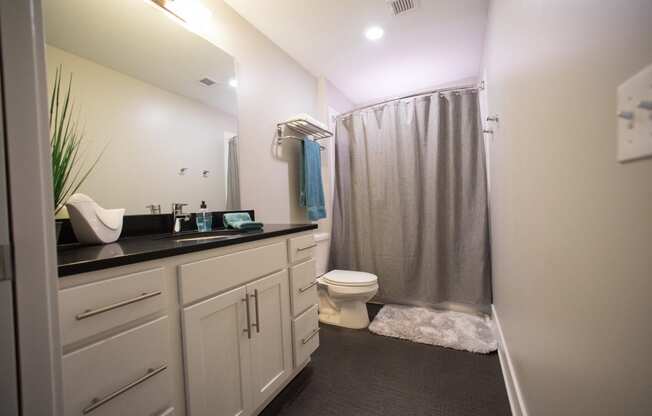 Large Bathroom with Plenty of Storage