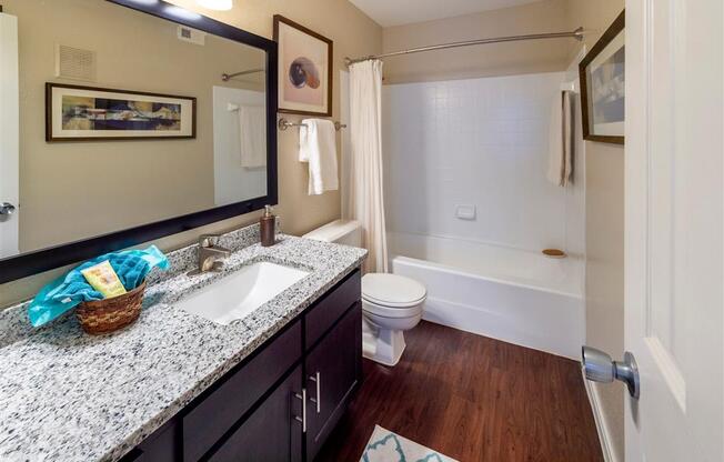 a bathroom with a sink and a toilet