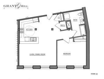 1 bed, 1 bath, 777 sqft, $1,850