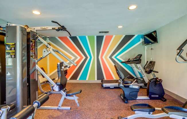 Fitness Center at The Reserve at City Center North, Texas, 77043