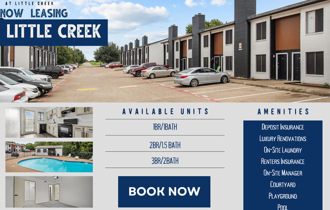 Little Creek Apartments – Your Ideal Home in Cedar Hill, TX!