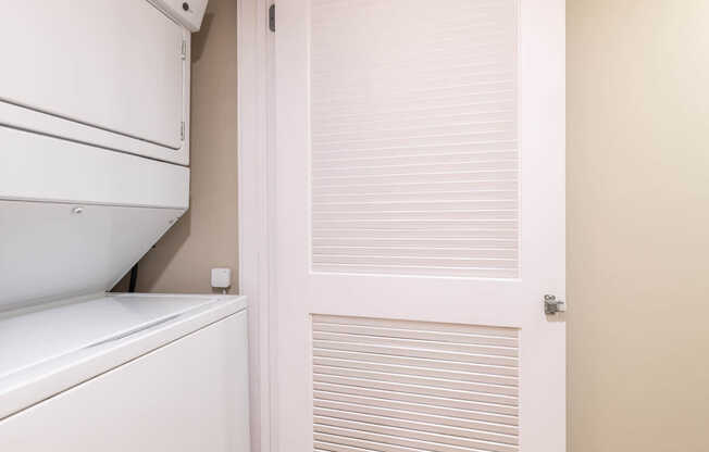 In-home Washer and Dryer