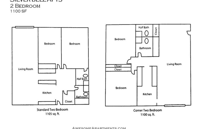 Silver Bell Apartments Floorplan
