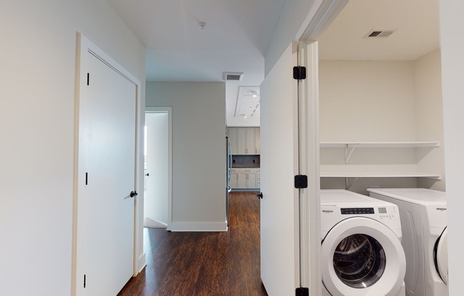 In-home washer and dryer