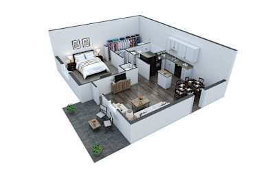 1 bed, 1 bath, 725 sqft, $1,162