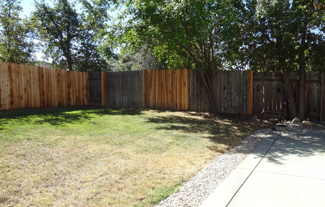 Huge Backyard in Folsom!