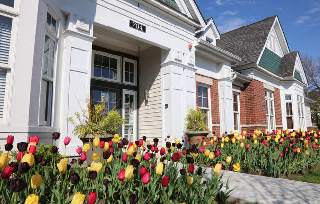 Elegant Exterior View Of Property at Bristol Station, Naperville, Illinois