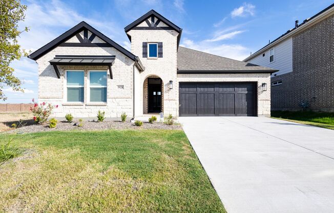 A+ rated Prosper ISD!!! BRAND NEW FIRST TIME to LEASE 1 story home 4 Bedroom 2.5 bath in EDGEWOOD CREEK community.