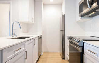 Kitchen with Stainless Steel Appliances