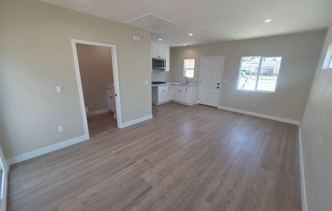 Brand new 400 SF ADU with laundry