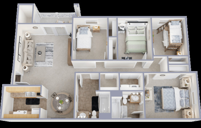 4 beds, 2 baths, 1,194 sqft, $1,810