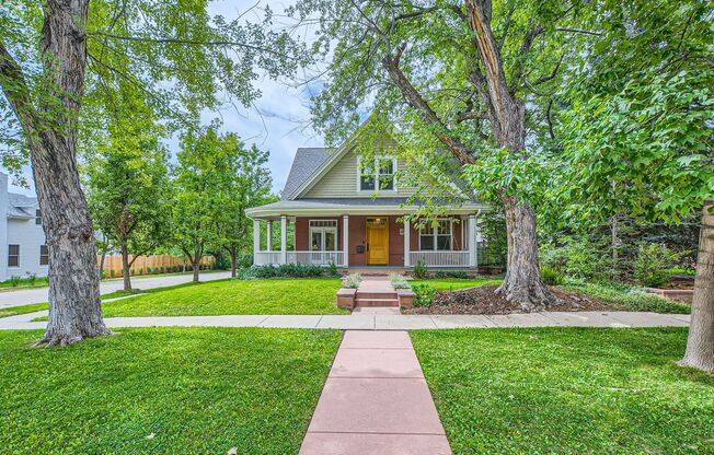 Enjoy luxuriant, comfortable living in this stunning and spacious home on Boulder's Mapleton Hill.