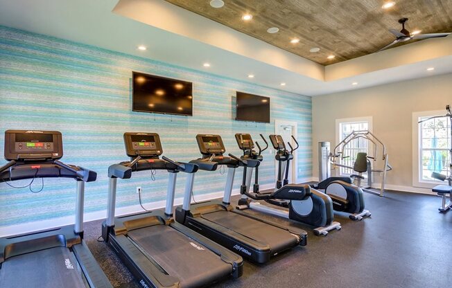 Reserve at Town Center fitness center.