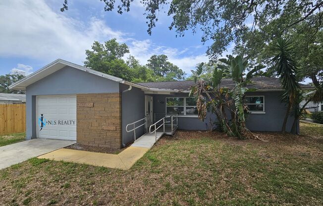 Wow, wow... must see beautiful 3/2 1071 Sq. Ft. with a POOL!! Gorgeous updated Kitchen & baths, screened porch & a fenced in yard!!
