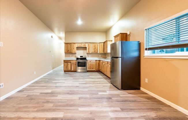 New Construction - 2 bedroom with office 1 bath side by side Duplex  in Town