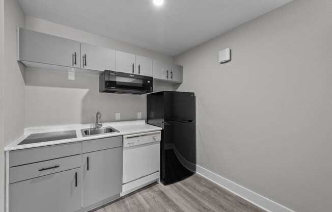 Studio Domain Apartments in Austin, Texas Kitchen