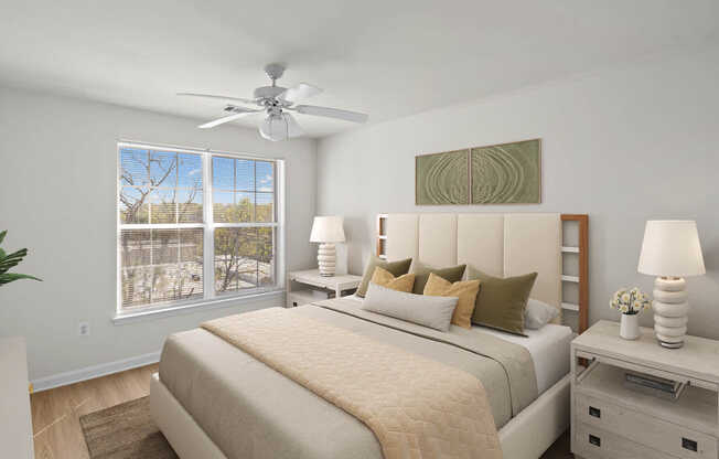 Bedroom with Hard Surface Flooring